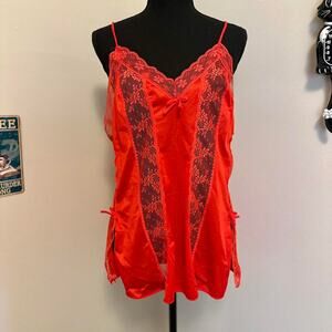 Fabulous vintage red JCPenney camisole